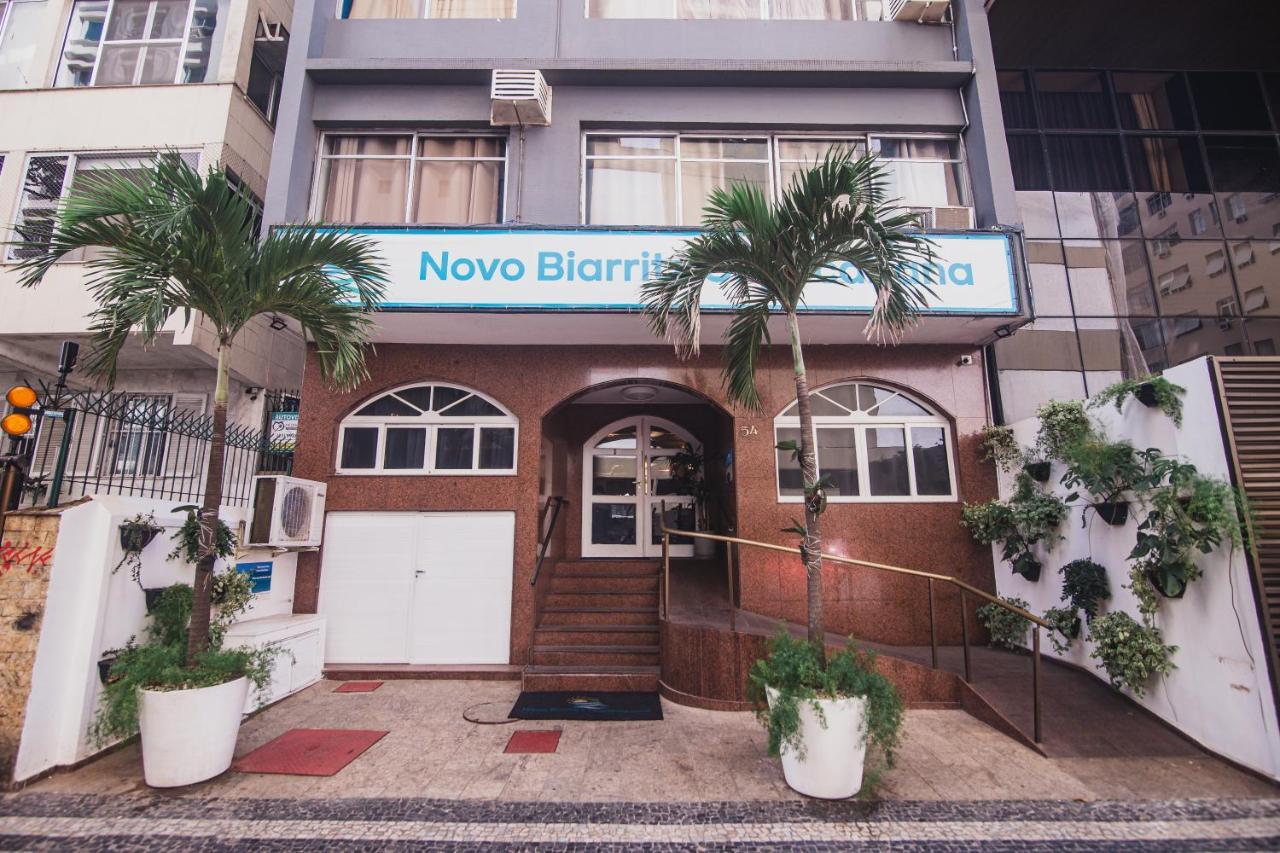 Hotel Novo Biarritz Copacabana Rio de Janeiro Exterior foto